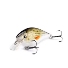1 قطعة Wobblers جودة cranbait محاكاة الصيد إغراء 7.6 سنتيمتر 12.5 جرام Jerkbait العائمة الطعم الثابت باس الكارب Pesca الصيد معالجة(China)