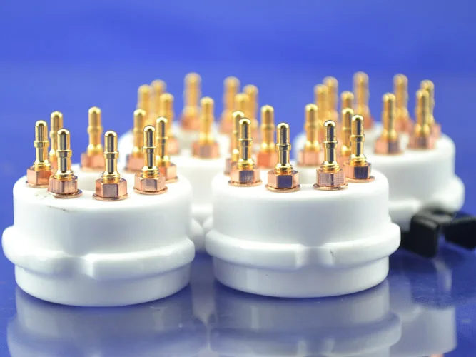 

ceramic 8pins Tube socket fit for 6SN7/6SL7/EL34/KT88/6550