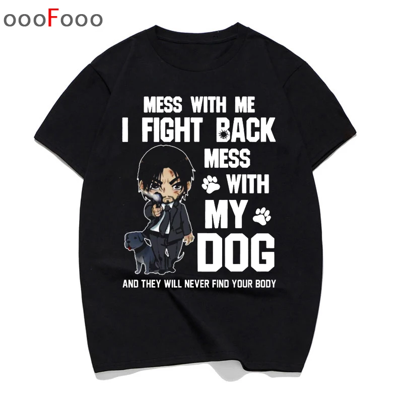 

john wick 3 t shirt top tshirt Movie men 2019 Be Kind To Animal Or I'll Kill You t-shirt hip hop tee shirt streetwear male/women
