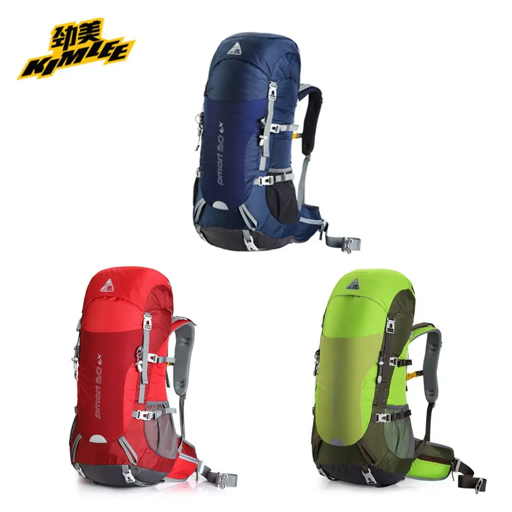 

KIMLEE Professional 50L Waterproof Mountaineering Backpack Multifunctional Large Capacity Bag For Outdoor Sports Free Shipping
