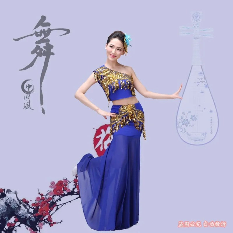 DB23758 Peacock belly costume-10