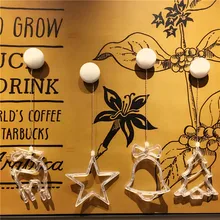 Jiaderui LED Xmas Decorative New Year's Day Holiday Lights Deer Bell Stars Tree 6.3in*7.5in Glass Window Sucker Decorative Lamps Jiaderui LED Xmas Decorative New Year's Day Holiday Lights Deer Bell Stars Tree 6.3in*7.5in Glass Window Sucker Decorative Lamps