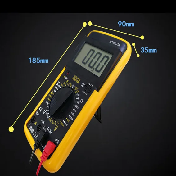 Multimeter Tester digital Multimetro Probes Voltmeter multimeter digital profissional Meter pliers transistor tester multimeter (1)