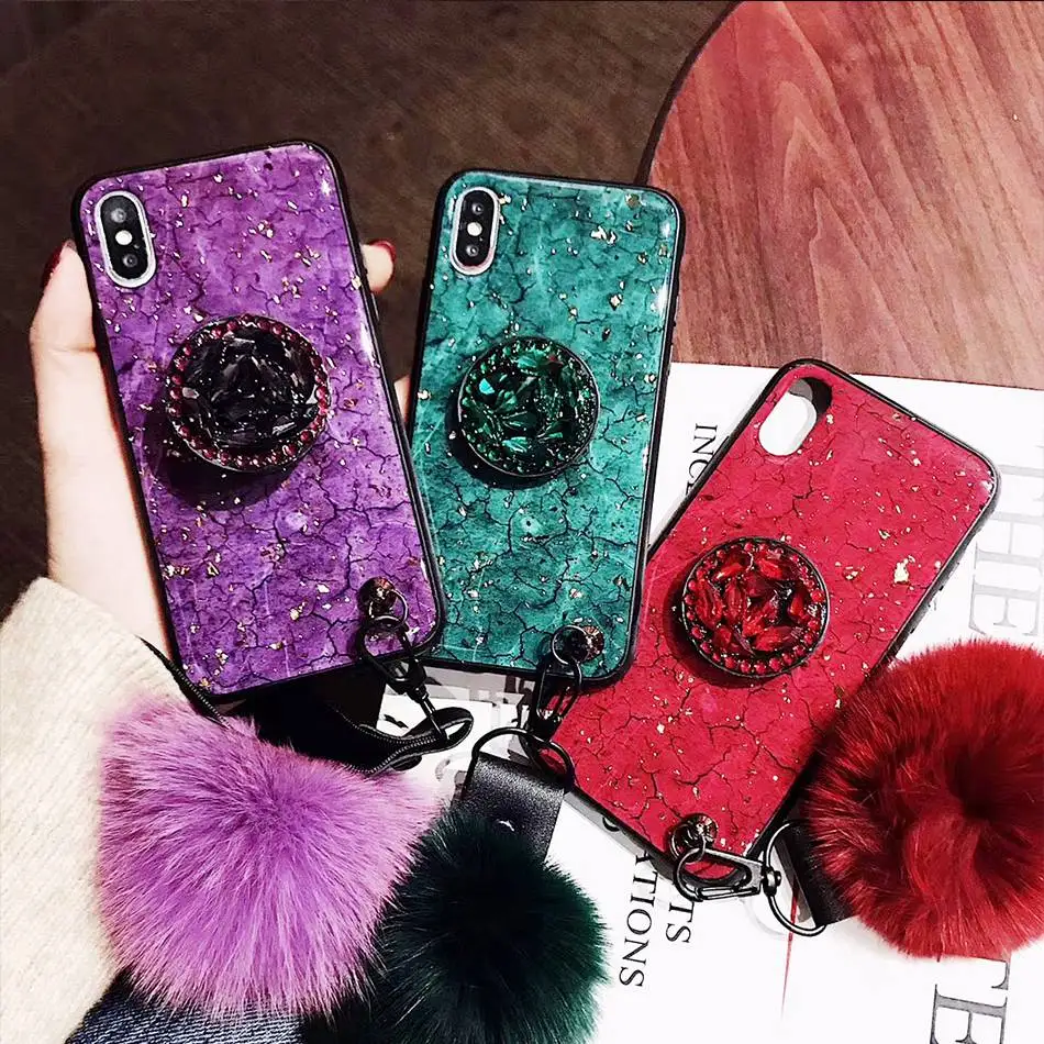 

Case For Huawei P30 Pro Case For Huawei P30 Lite Case Glitter Silicone Marble Holder Stand Cover For Huawei P30 Case Luxury