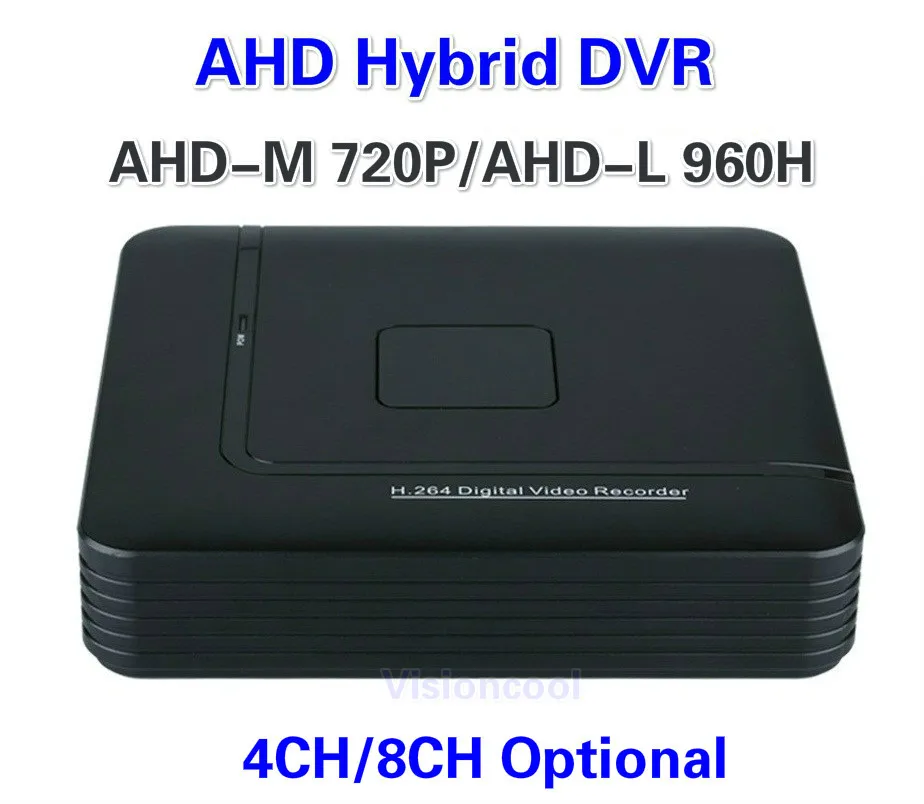 Ahd-m 720 P 4 H.264 записи 8CH AHD-L 960 H полный 1080 NVR микро-hdmi видео-видеонаблюдения цифровой