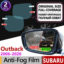 Для Subaru Outback 2006~ полное покрытие противотуманная пленка зеркало заднего вида Автомобильные аксессуары WRX STI 2008 2010 2013