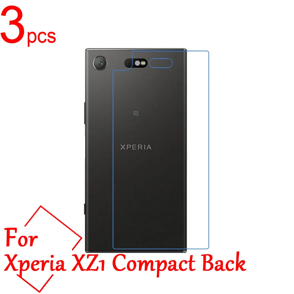 

3pcs Ultra Clear/Matte/Nano Screen Protector Cover for Sony Xperia XZ1 Dual XZ1 Compact G8441 G8341/42/43 Back Protective Film