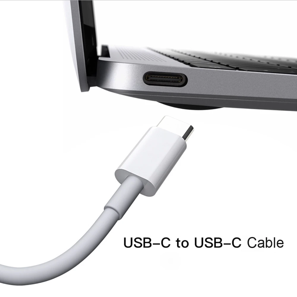 USB-C кабель для зарядки 2 м USB2.0 3A Быстрая зарядка подходит для MacBook/Pro/Воздушный iPad Pro и 29 Вт 30 Вт 61 Вт 87 Вт type-C адаптер питания