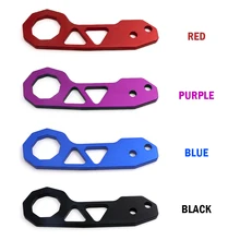 Автомобильный Стайлинг Универсальный алюминиевый сплав Автомобильный задний буксировочный крюк Авто модный практичный гоночный прицеп крюк Буксировочный прицеп