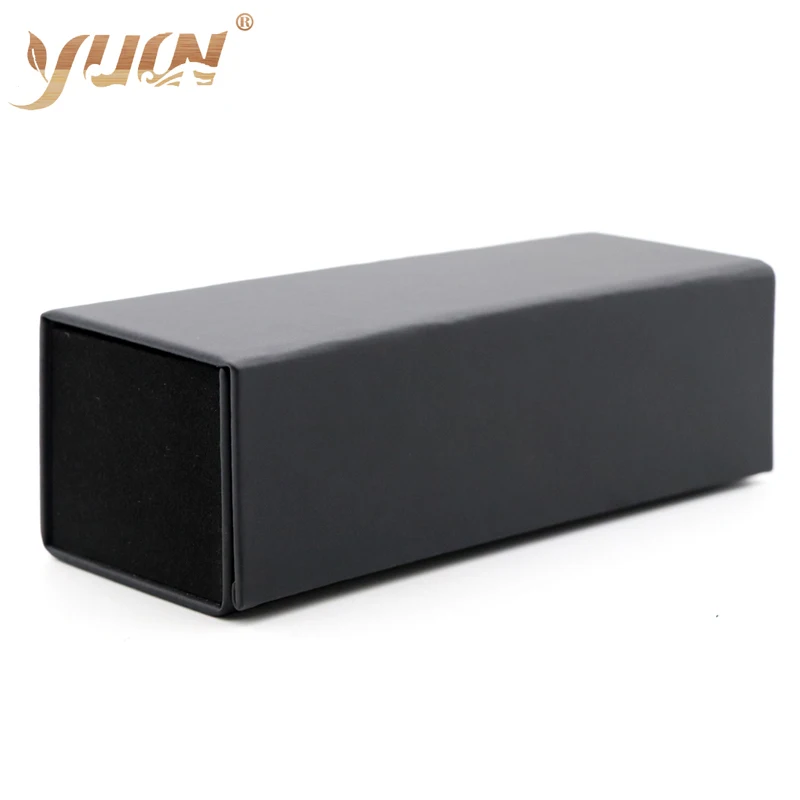 

Wholesale black foldable PVC case fashion sunglasses folding box lentes de contato cases custom logo available