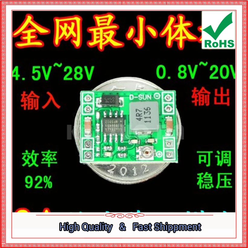 Mp1584En Dc-Dc Modulo Di Alimentazione Step-Down 3A Modulo Buck Regolabile Ultra Lm2596 Mini Board