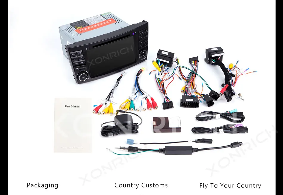 Excellent 2 Din AutoRadio Car DVD Player For Mercedes W211 CLS W219 W463 CLK W209 E320 E300 55 E200 E220 E240 E350 E280 Multimedia Stereo 19