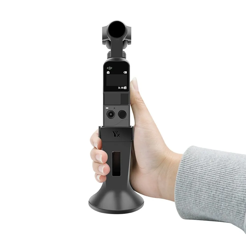 

For Osmo Pocket Stabilize Base Extended Handle Rod Stick With Charging Hole For Dji Osmo Pocket Camera Handheld