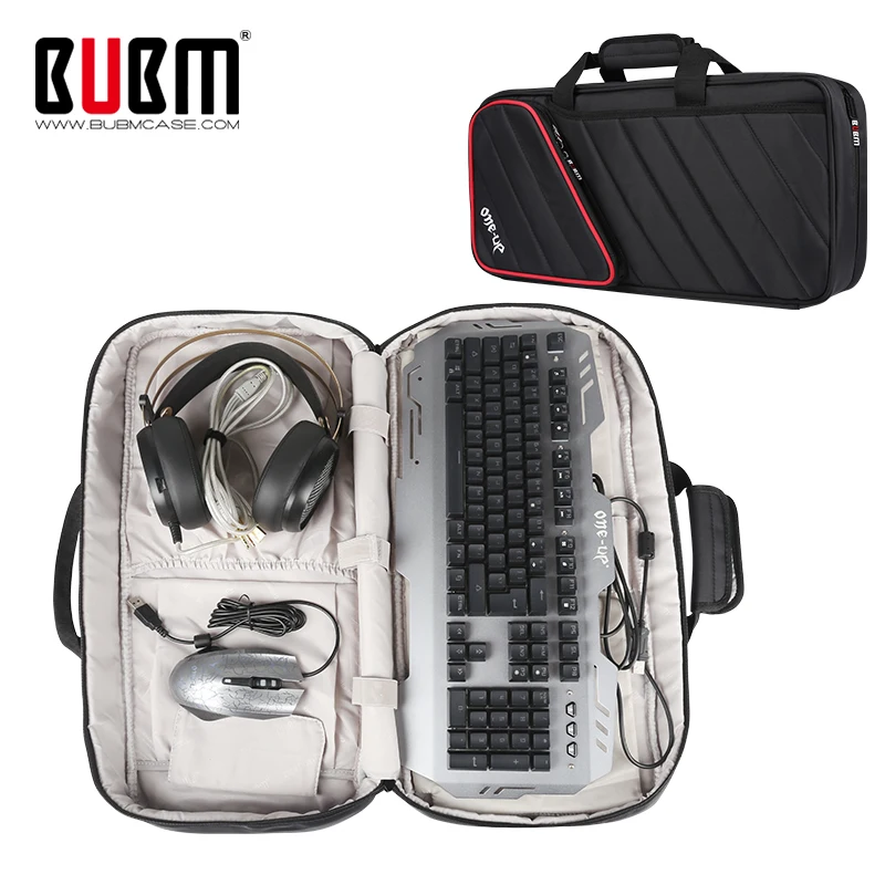  BUBM Universal game keyboard bag playstation shoulder bag backpack Gaming Console case Protective P