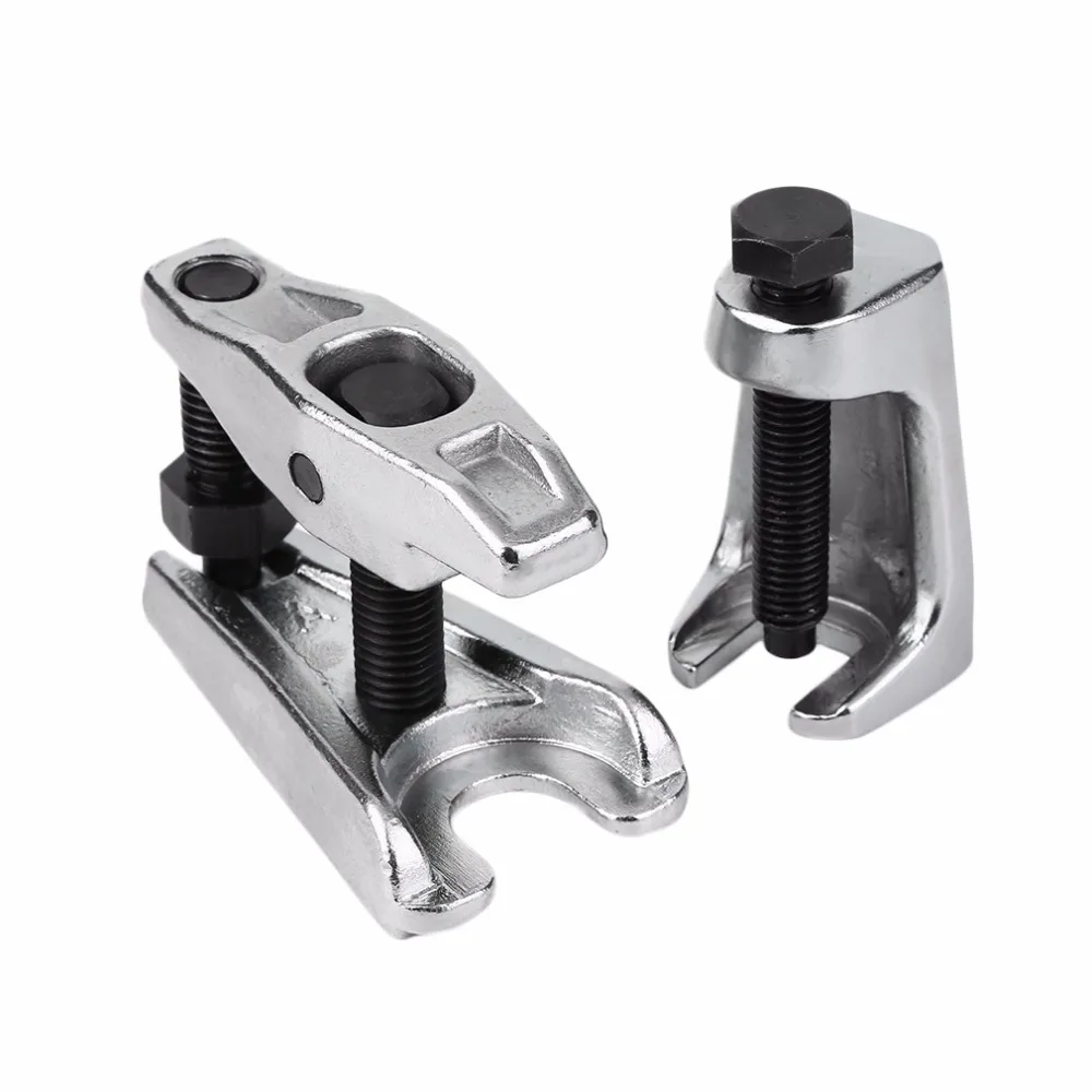 

2pcs/set Chrome-vanadium Steel Heat Treated Silver Vertical Ball Joint Puller Removal Seperator Auto Repair Tool Set Hand Tool