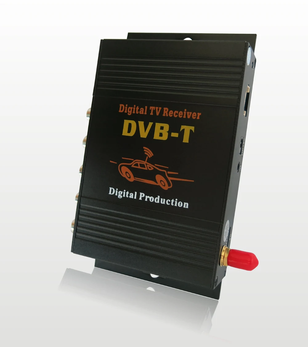 Krando цифровой автомобильный тв тюнер HD 1080P DVB T с одной антенной ТВ