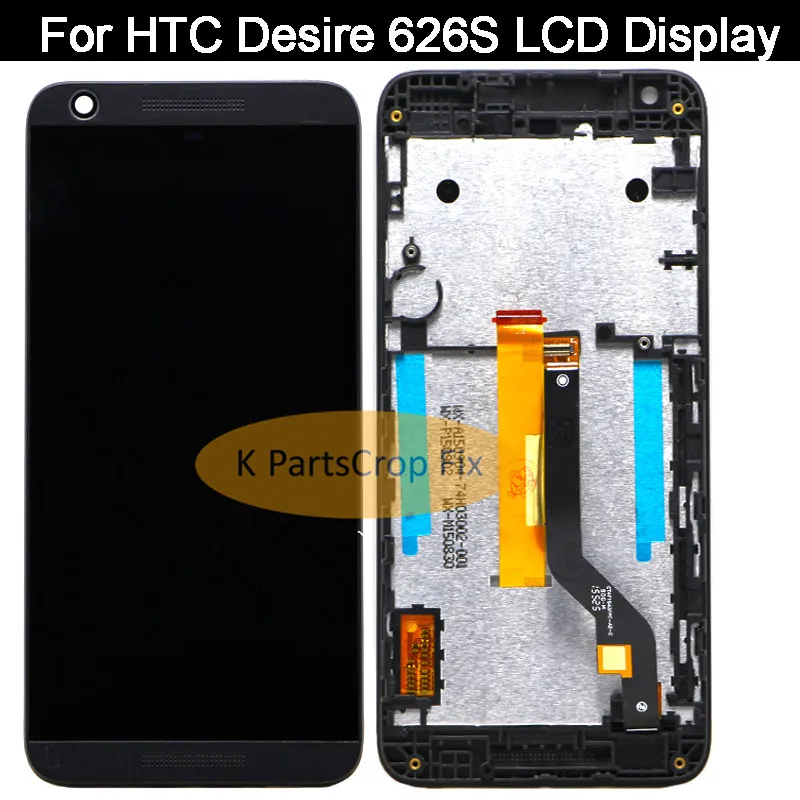 Черный белый для HTC Desire 626 S ЖК-дисплей сенсорный экран дигитайзер полная сборка +