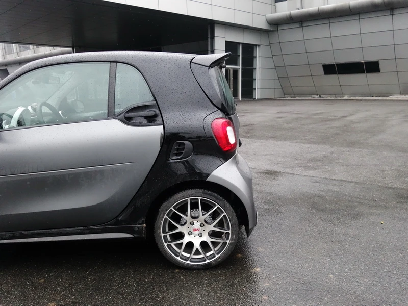 Часть углеродного волокна стекло FRP тело комплект подходит для 15-17 Smart Fortwo C453 Forfour W453 AMG стиль Передний Задний бампер юбки спойлер