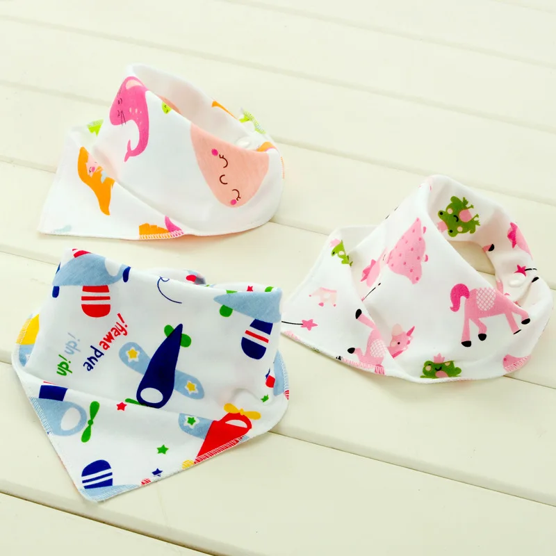 100 Cotton Newborn Baby Bibs Waterproof Bib Burp Cloth For Girls And Boys Baby Scarf children