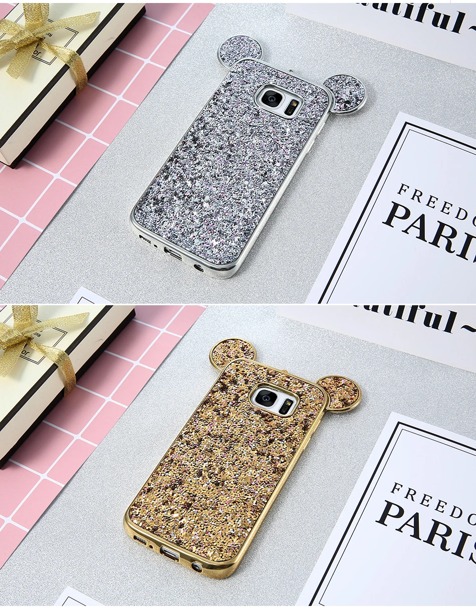 KISSCASE For Samsung S8 S8 Plus S7 S6 Edge Case Mickey Mouse Soft TPU Silicon Cover Case For Galaxy S8 S8 Plus S7 S6 Capa Coque (12)