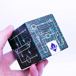 Электрические схемы 3x3x3 рельеф эффект магический куб IQ Головоломка Куб игра