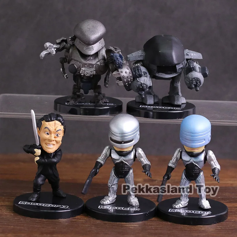 

Movie RoboCop Mini PVC Action Figures Collectible Model Toys 5pcs/set