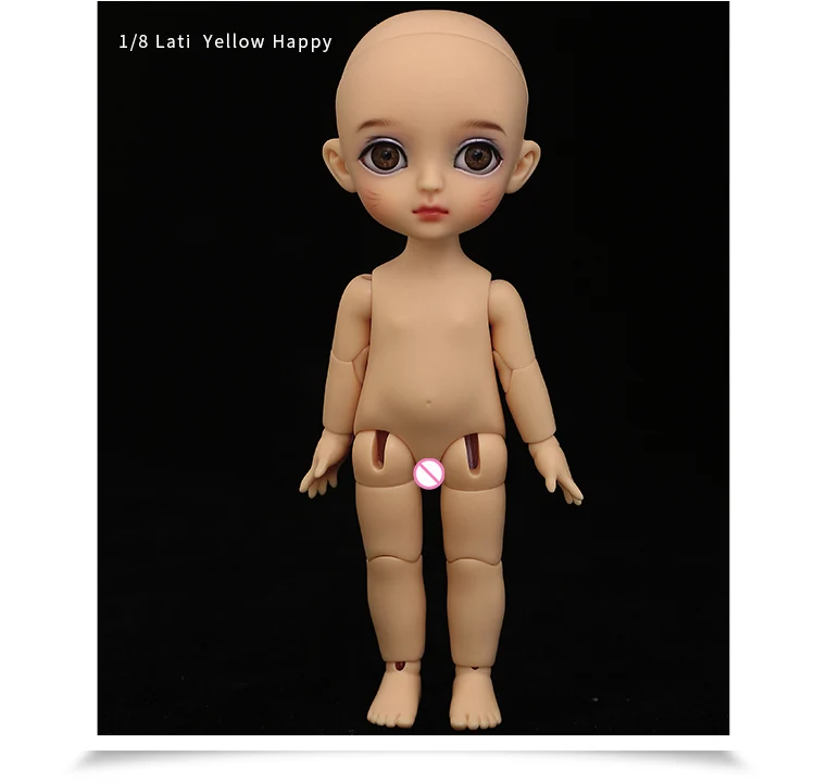 1/8 LTI Yellow Happy BJD SD цельная модель для мальчиков и девочек