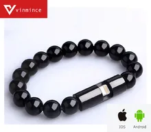 Colorful Crystal Beads Hand Chain Bracelet Lace Line 8Pin USB Sync Data Charging Cable Cords For ios Android
