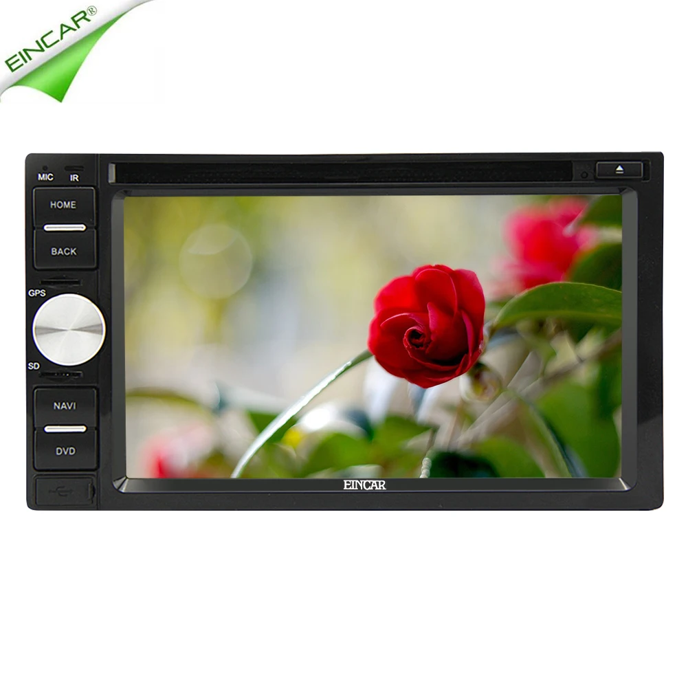 Best In Dash Car Stereo DVD Player GPS Navigation Touchscreen 2 Din For Universal Car Radio Bluetooth Auto Autoradio USB SD Aux+Map 1