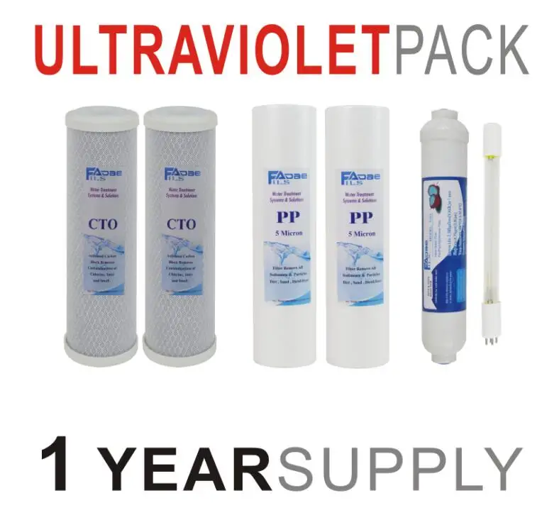 ULTRAVIOLET PACK NO MEMBRANE NO GAC -2 SHORTEN