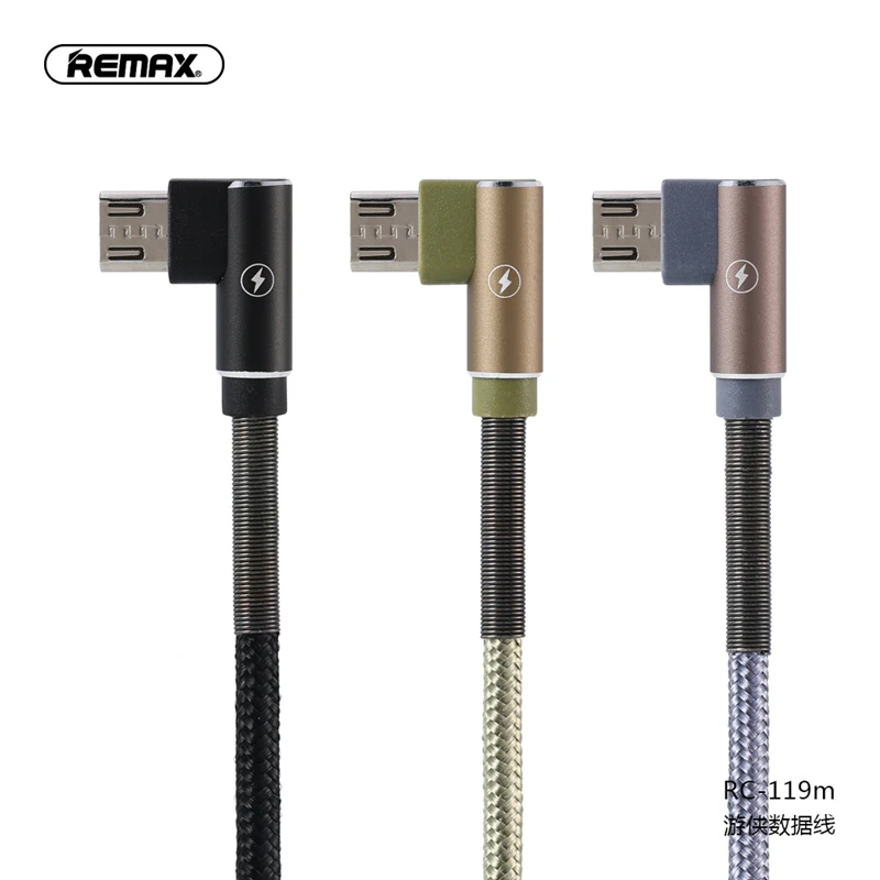 Remax USB кабель для передачи данных угловой металлический зарядный кабель 2,4 А 1 м кабель для быстрой зарядки для xiaomi samsung для iPhone 6 7 8 iPhone x