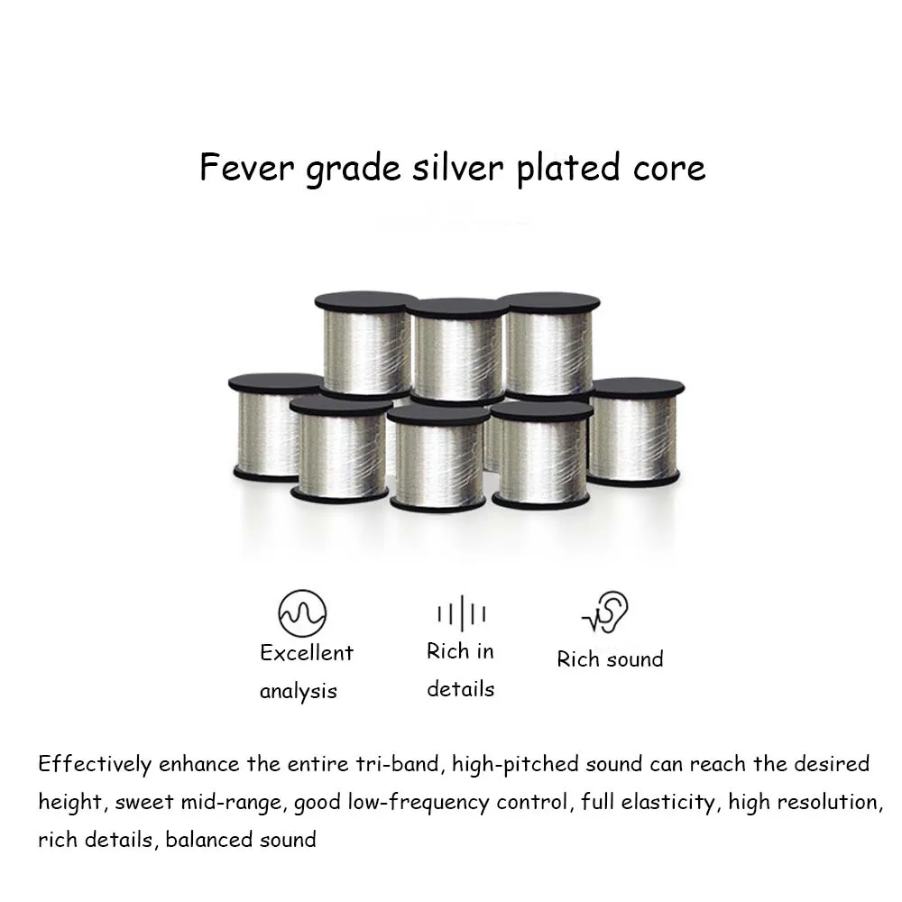 E4077-8 Core Upgrade Silver Plated Cable-4