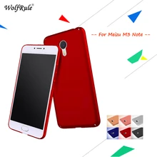 WolfRule Cover For Meizu M3 Note Case Anti Knock Ultra-thin smooth PC Phone Meilan 3 5.5''