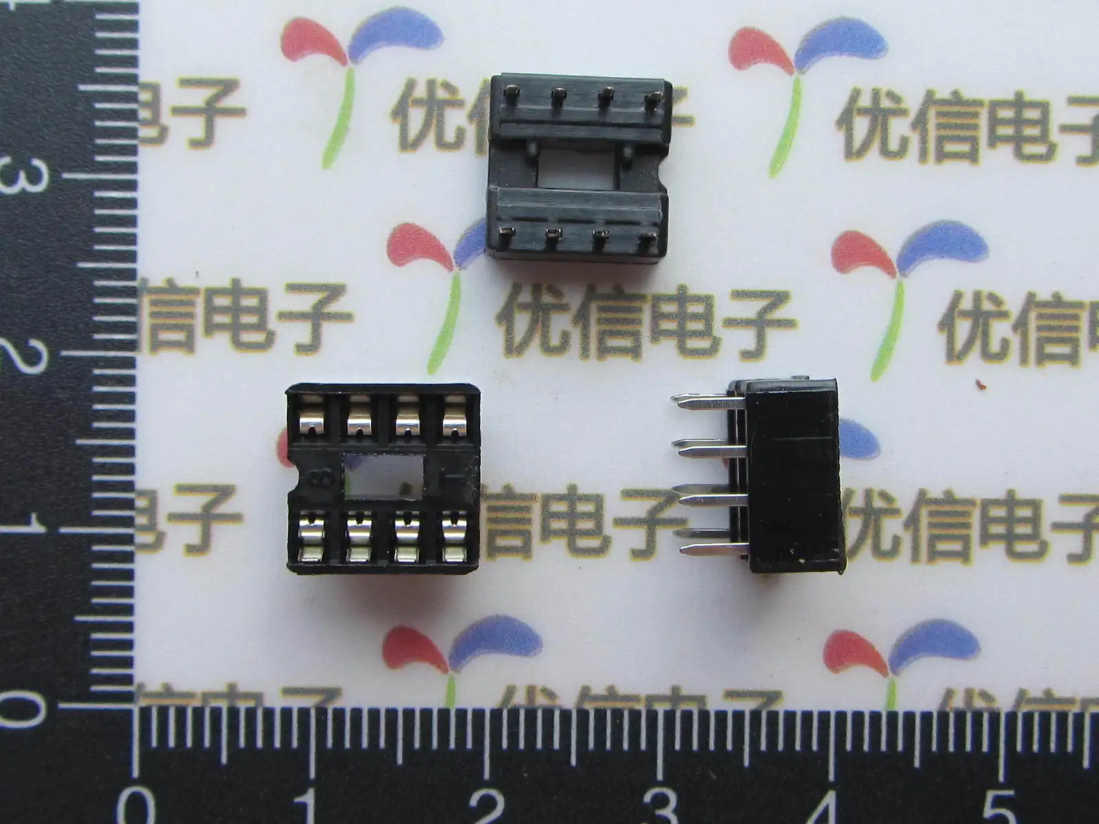 

20pcs/Base IC 8P IC 8PIN IC socket chip socket slot