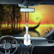 Bemost автомобильный кулон Изысканная скрипка подвесное зеркало заднего вида украшения автомобильные аксессуары для интерьера подарки