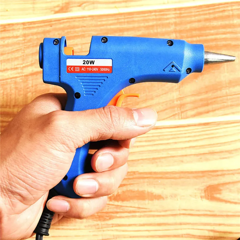 2017 Hot Melt Glue Gun Plastic Hot Glue Heater 110V 240V 20W High