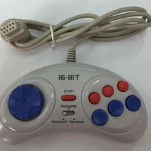 Стиль GENESIS& MEGADRIVE контроллер, 6 кнопок функция Turbo геймпад
