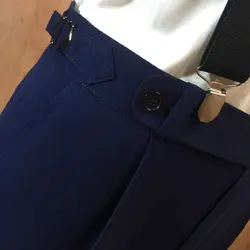 Летние бежевые брюки серого или темно-синего цвета Льняные и хлопковые Повседневное Для мужчин's брюки Slim FIt Тонкие брюки Смарт