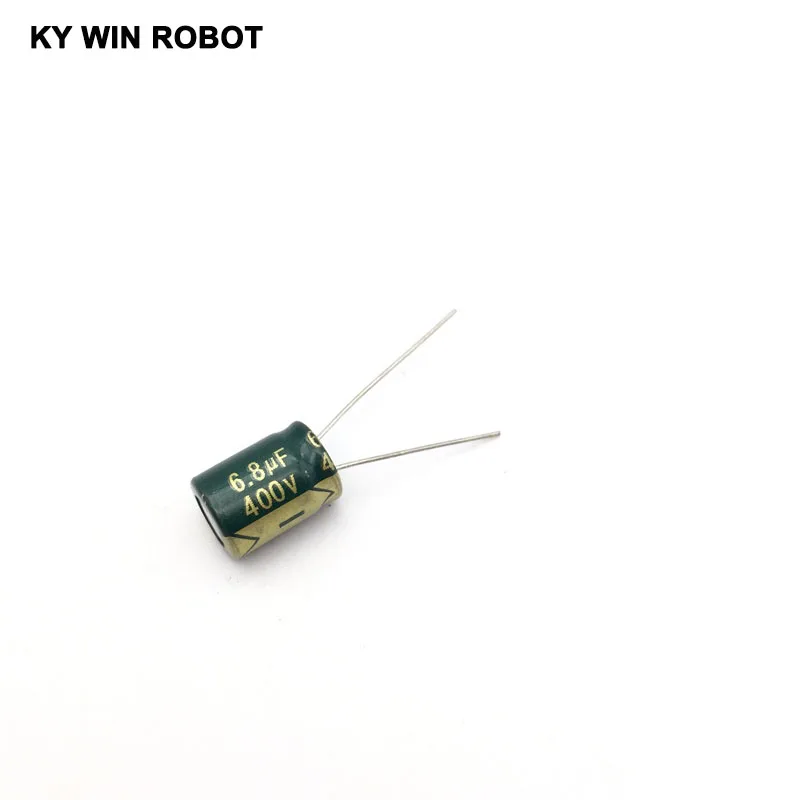 20pcs 10uF 250V 105°C Electrolytic Capacitor 10x13mm