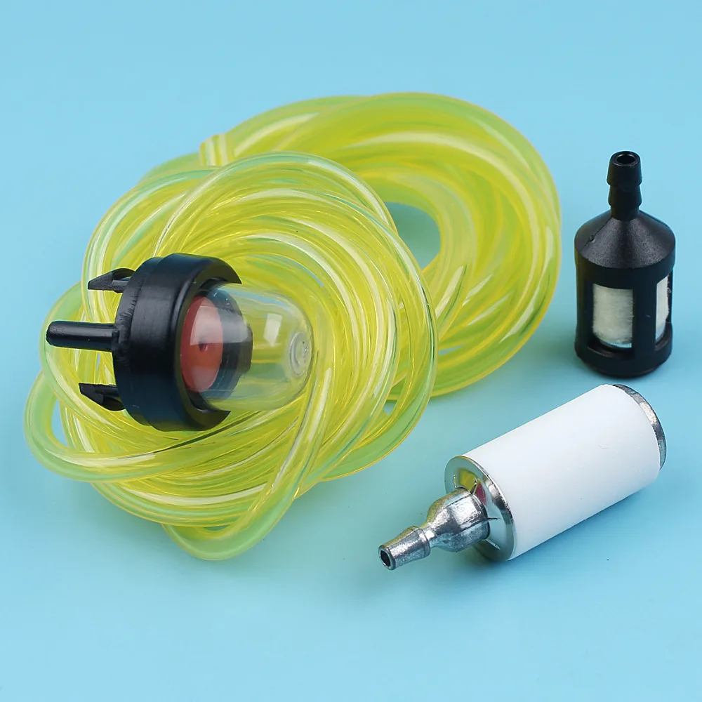 

Fuel Line Filter Primer Bulb Kit For Husqvarna Stihl Homelite Sears Craftsman Mcculloch Echo 2-Stroke Chainsaws Blowers Trimmers