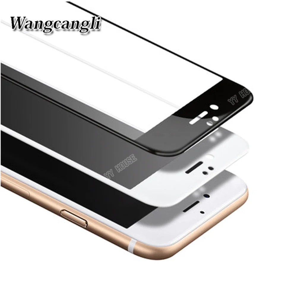 3D изогнутый край Полное покрытие закаленное стекло Защита экрана для iphone 6 7 6s 8 plus