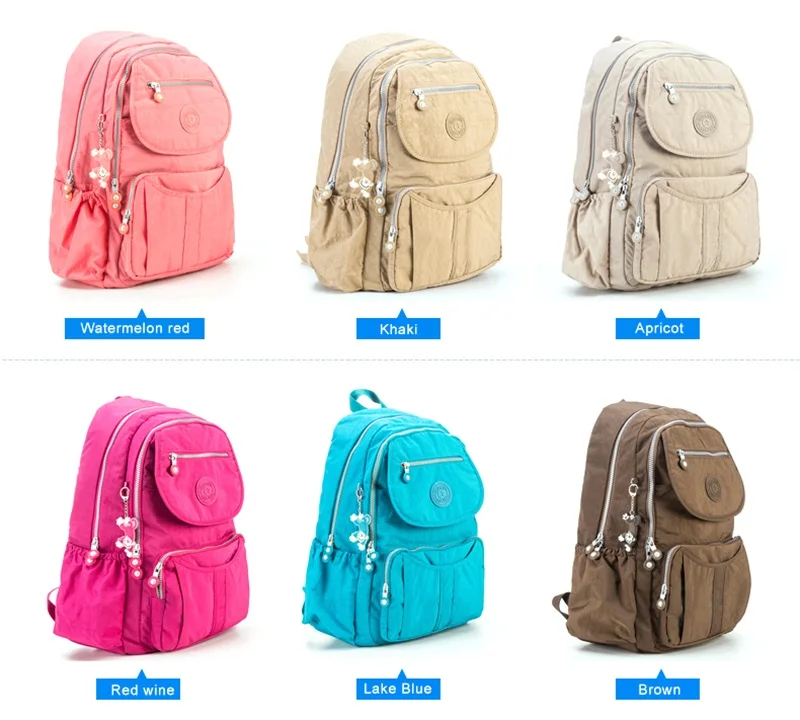 TEGAOTE, школьный рюкзак для девочки-подростка, Mochila Feminina Escolar, женские рюкзаки, сумка, нейлон, Повседневный, Travevl, рюкзак для ноутбука, Femal