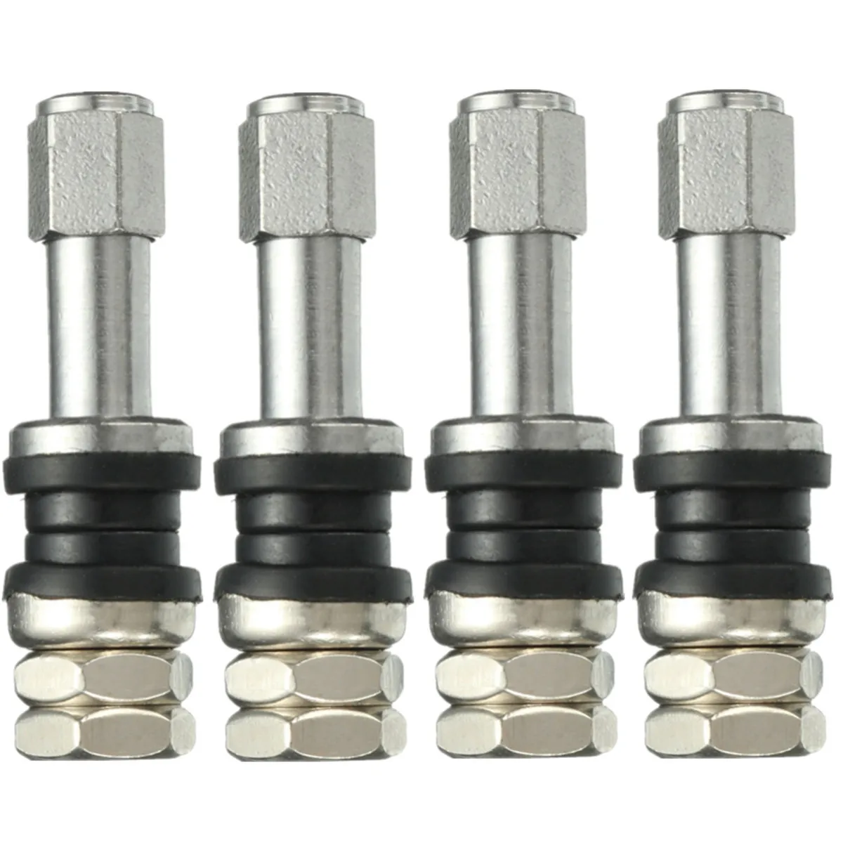 

4x Car TR43E Metal 11.5mm Clamp-in Tubeless Tyre Tire Wheel Schrader Valves