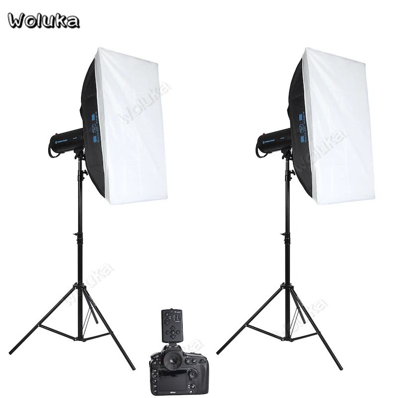 600 W 2 flash light kit GN150 fotografia 2 softbox свет комплект+ 2 лампы Поддержка фото студия фото аксессуары набор CD50 T10