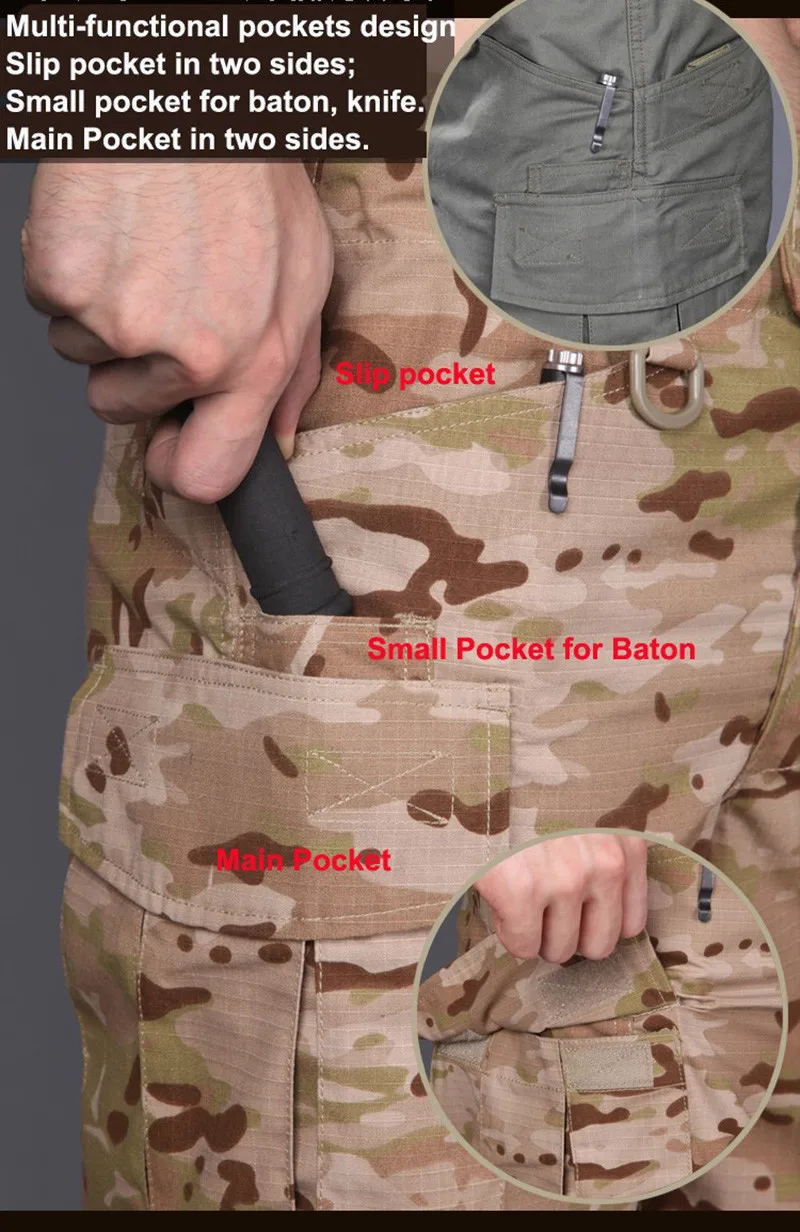 Новые CP шорты милитари Мультикам длиной до колена Короткие штаны для тренировок камуфляж-Рипстоп шорты армейские шорты