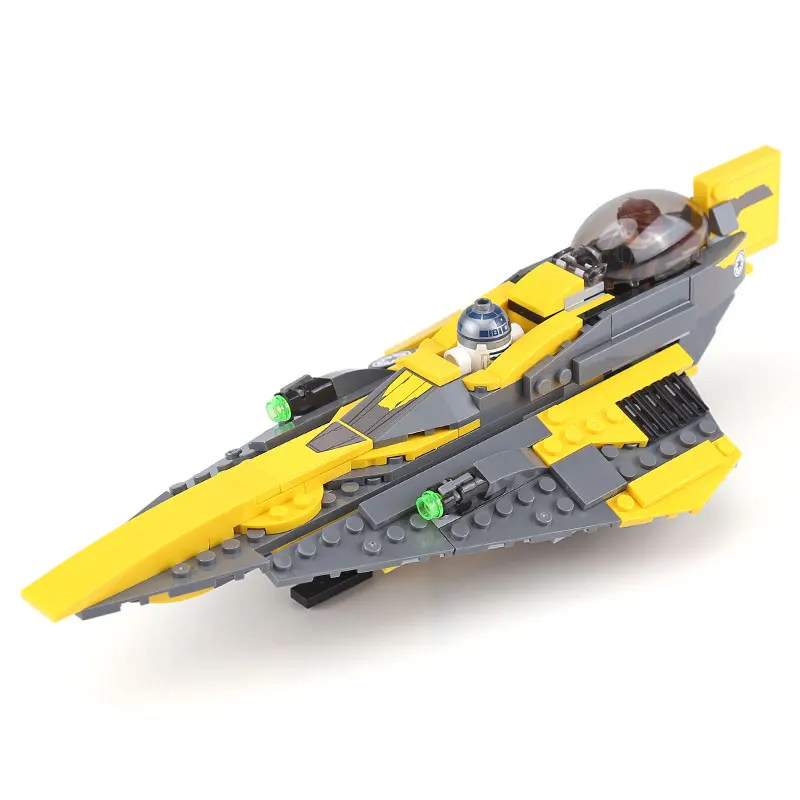 

Star Series Wars 05144 The Anakin`s Jedi Starfighter Set Compatible Legoingly 75214 Building Blocks Bricks Boys Toys