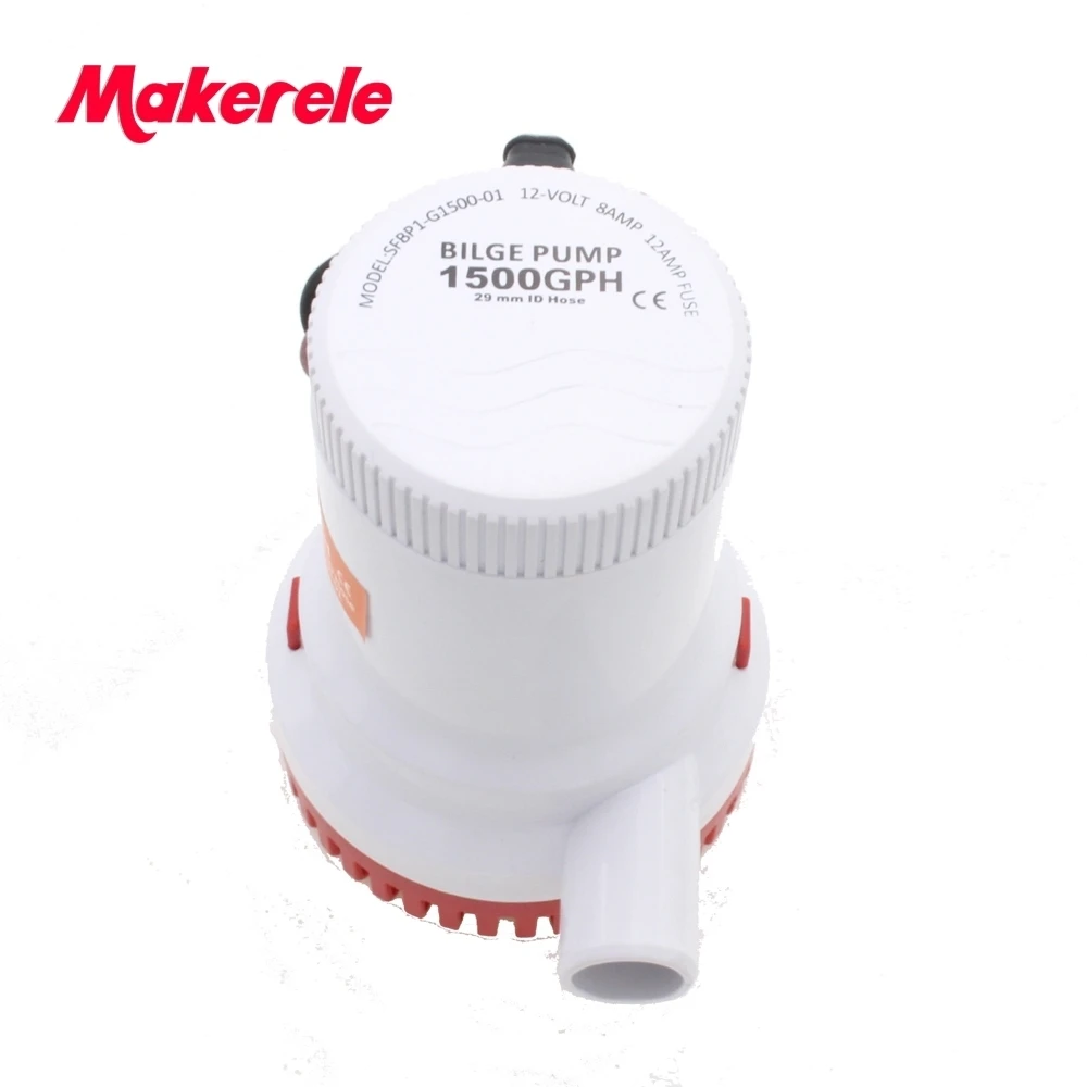 

MKBP-G1500-24 24V rule 1500 gph bilge pump 1500 DCSP1500 24V DC bilge pump