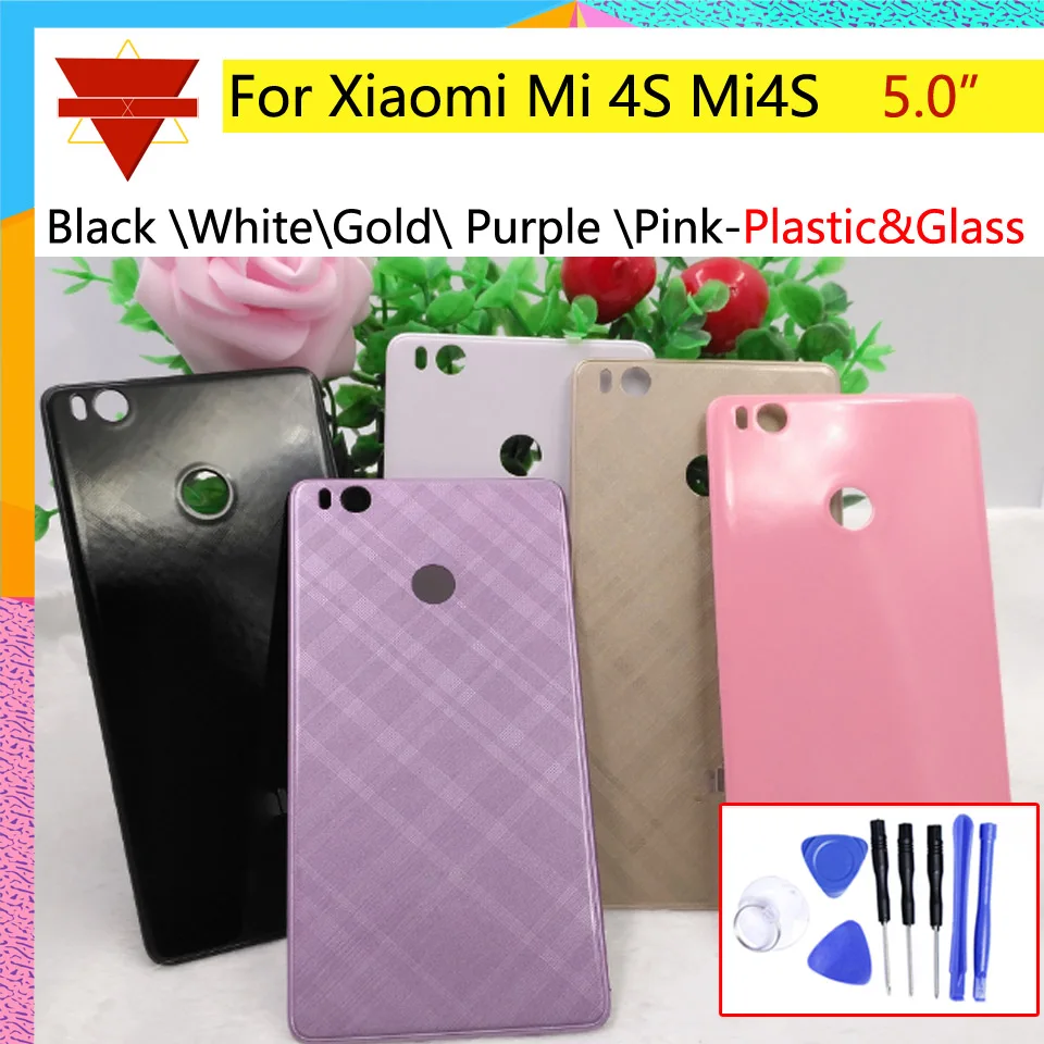 Крышка батарейного отсека 5 0 дюйма для Xiaomi Mi 4C Mi4C задняя крышка корпус Корпус