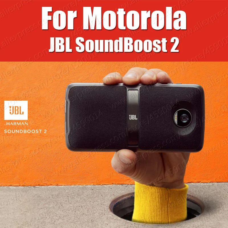 

SoundBoost 2 Speaker Moto Mods 100% Genuine Original Style shells For Moto Z3 Z2 Force Play Magnetic Battery Back Cover