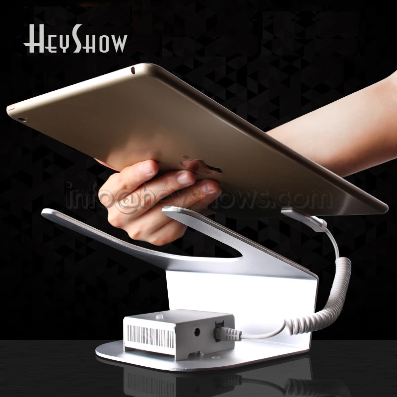 Ipad security display stand tablet holder alarm mount rack devices anti